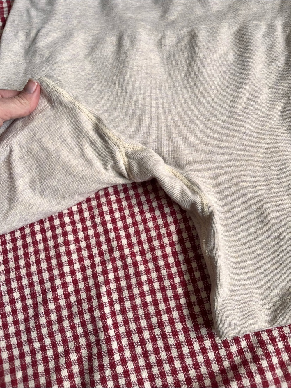 Kindred Bravely Cream Maternity Athletic Shorts - Picture 6 of 8